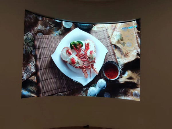 南岗室内P2.5弧形LED屏